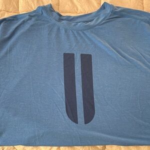 NOBULL Men's Short Sleeve Blue Tee